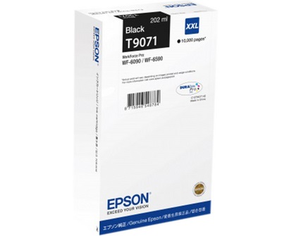 Μαύρο Μελάνι Epson T907140 Black XXL pig 10000p 202ml WF-6590DWF