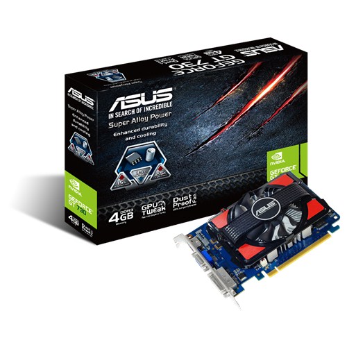 Κάρτα γραφικών Asus Nvidia GT730 GT730-4GD3 Κάρτα γραφικών Asus Nvidia GT730 GT730-4GD3