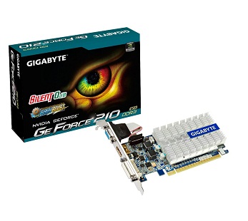 Κάρτα γραφικών Gigabyte NV GV-N210SL-1GI GF 210 - 1GB Κάρτα γραφικών Gigabyte NV GV-N210SL-1GI GF 210 - 1GB
