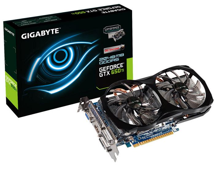 Gigabyte VGA GV-N65TOC-2GI GTX 650 Ti 2GBGDDR5/CUDA/HDMI Gigabyte VGA GV-N65TOC-2GI GTX 650 Ti 2GBGDDR5/CUDA/HDMI