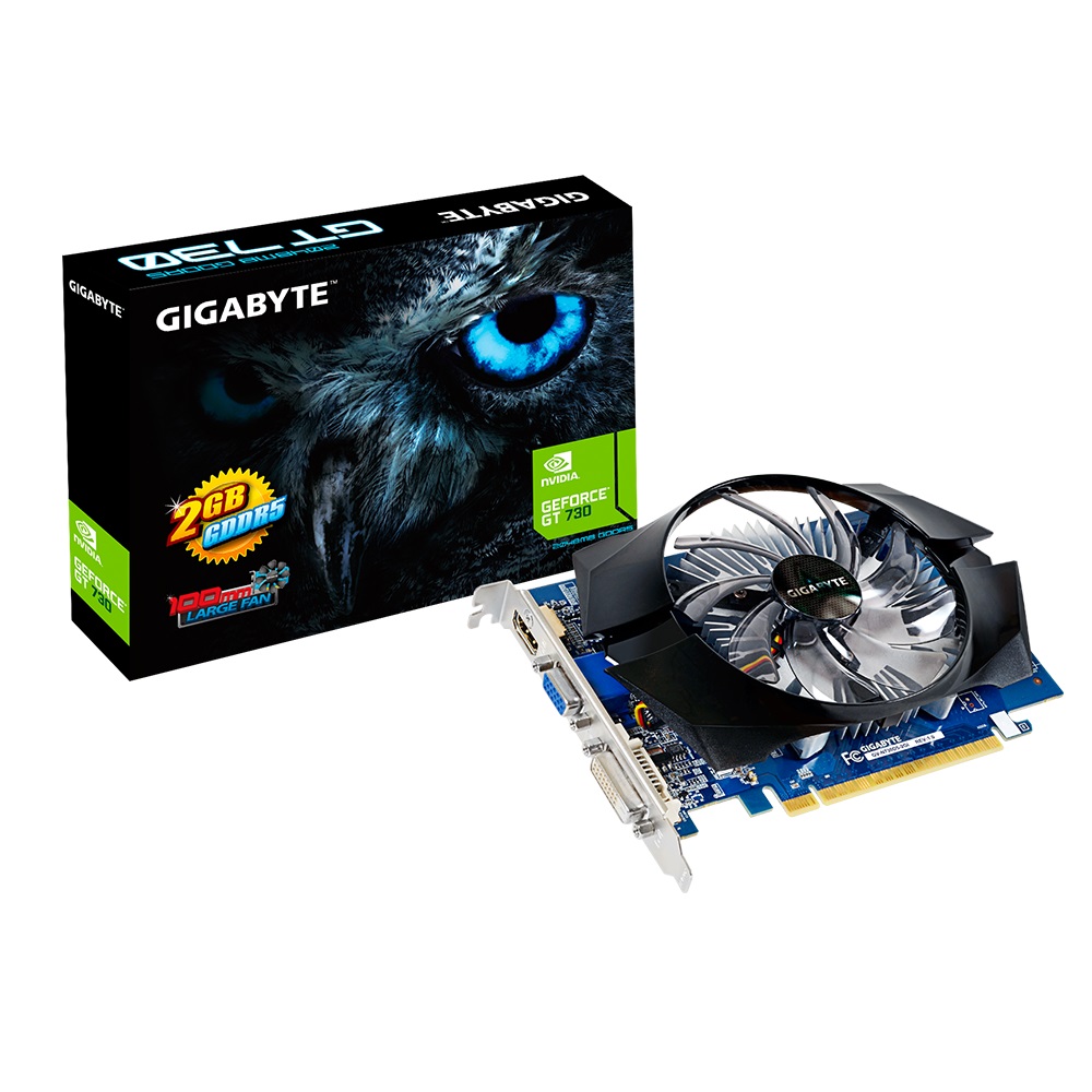 Κάρτα γραφικών Gigabyte Nvidia GT730 GV-N730D5-2GI Κάρτα γραφικών Gigabyte Nvidia GT730 GV-N730D5-2GI
