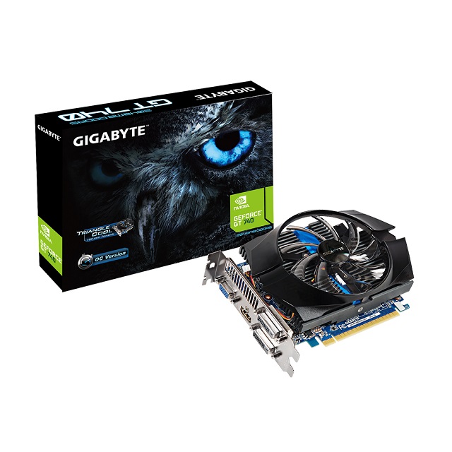 Κάρτα γραφικών Gigabyte Nvidia GT740 GV-N740D5OC-2GI Κάρτα γραφικών Gigabyte Nvidia GT740 GV-N740D5OC-2GI