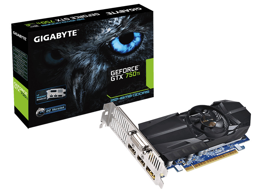 Gigabyte VGA GTX 750ti 2GBGDDR5/CUDA/HDMI/Low Profile Gigabyte VGA GTX 750ti 2GBGDDR5/CUDA/HDMI/Low Profile