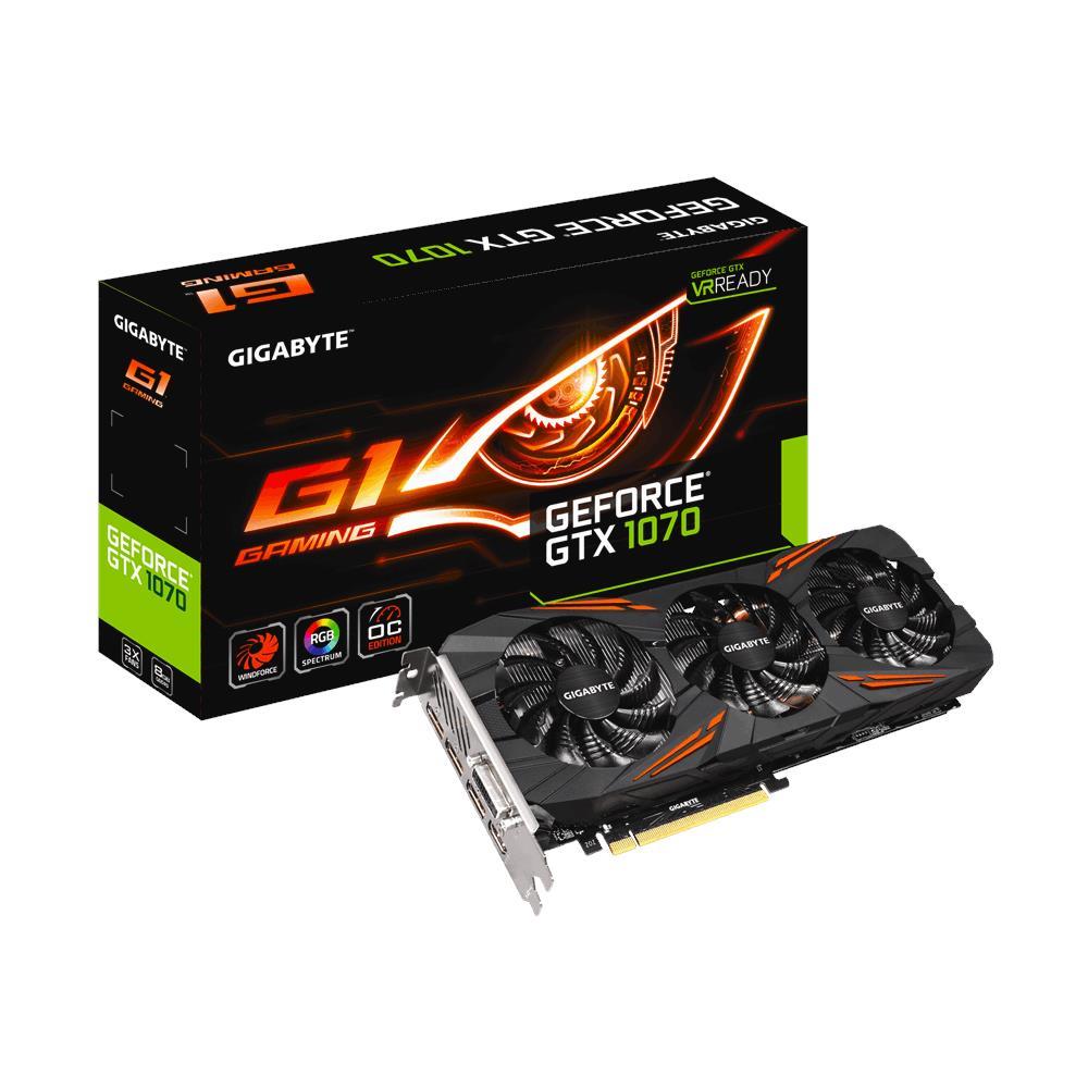 Gigabyte VGA GTX 1070 8GBGDDR5/CUDA/HDMI Gigabyte VGA GTX 1070 8GBGDDR5/CUDA/HDMI