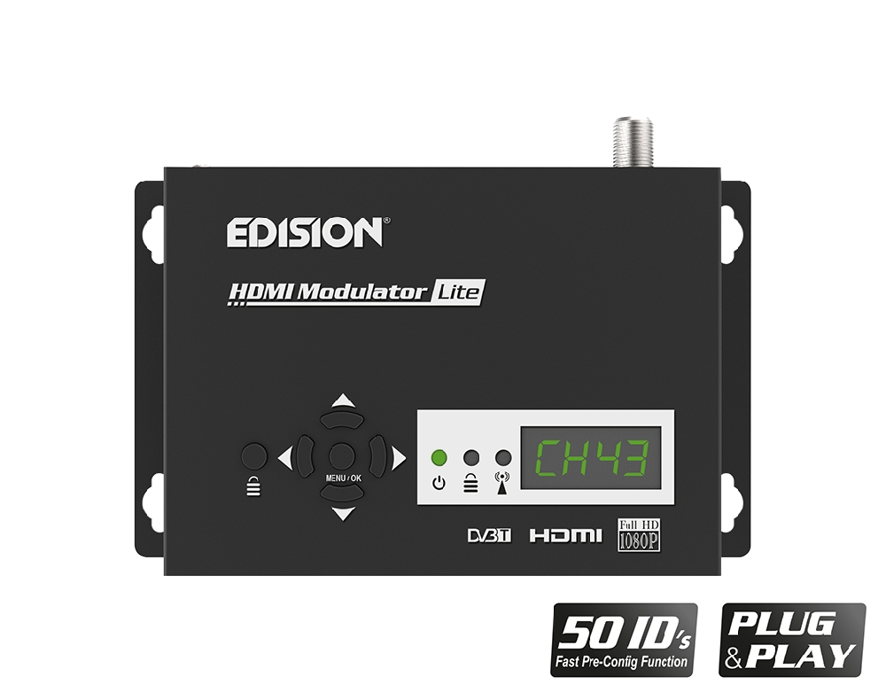 EDISION HDMI MODULATOR lite DVB-T VHF/UHF MPEG4