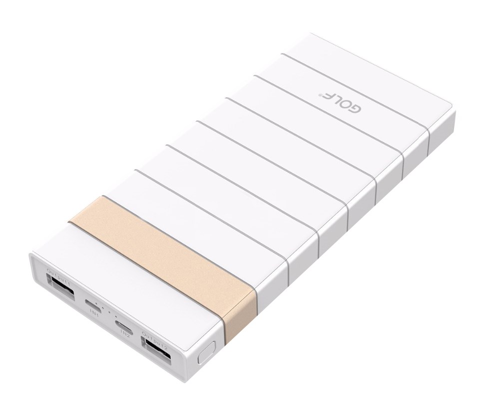GOLF Power Bank Helix 12 Plus 12000mAh 2x USBMicro iP7 GOLF Power Bank Helix 12 Plus 12000mAh 2x USBMicro iP7
