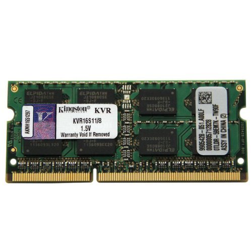 Kingston DDR3 1600Mhz 4GB SODIMM Non-ECC CL9 KVR16S11S8/4