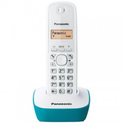 Aσύρματο Τηλέφωνο Dect Panasonic KX-TG1611GRC CYAN
