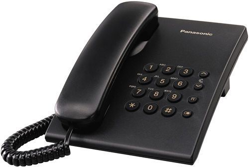 Ενσύρματο τηλέφωνο Panasonic KX-TS500EXB Ενσύρματο τηλέφωνο Panasonic KX-TS500EXB