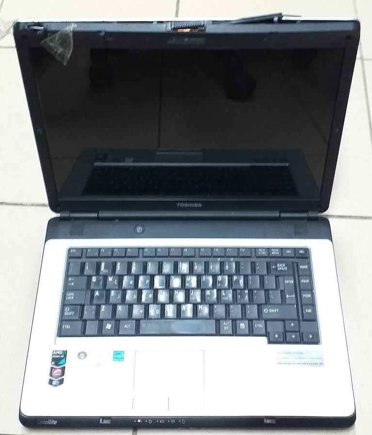 TOSHIBA L300D PSLC0E-00900TGE Laptop Not Workable Ανταλλακτικό TOSHIBA L300D PSLC0E-00900TGE Laptop Not Workable Ανταλλακτικό