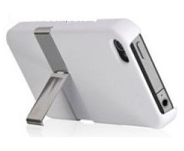 Θήκη για iPhone 4 LUXA2 Metallic Case Stand PH3 White Θήκη για iPhone 4 LUXA2 Metallic Case Stand PH3 White