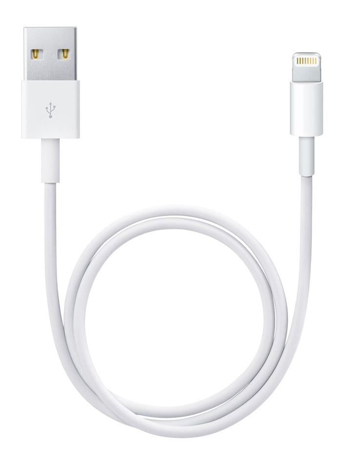 FOXCONN Καλώδιο MD818ZM/A USB σε Lightning, 1m, White