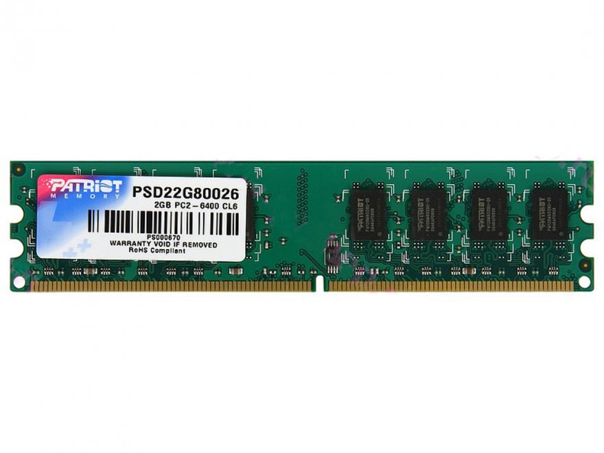 Μνήμη Patriot 8GB DDR4 SODIMM 2666MHz PC4-21300 CL16 1.2V Μνήμη Patriot 8GB DDR4 SODIMM 2666MHz PC4-21300 CL16 1.2V