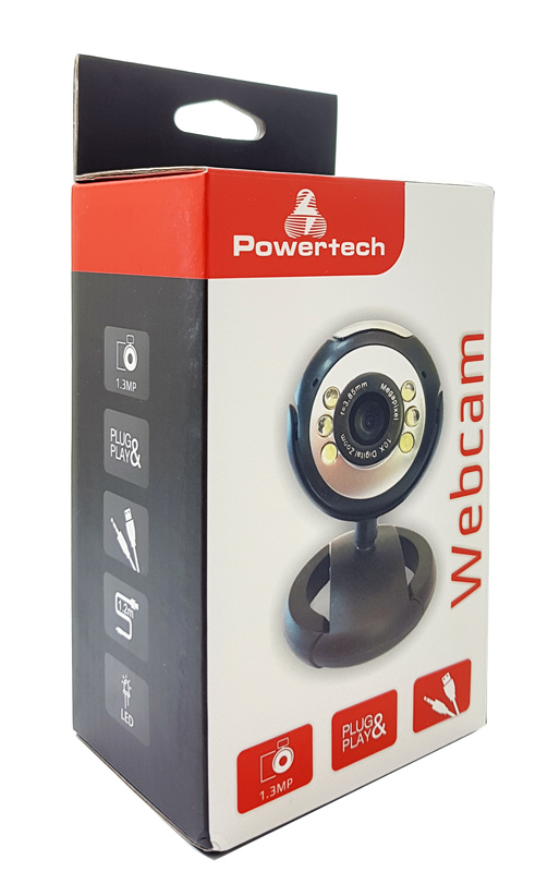 Web Camera 1.3MP USB με μικρόφωνο