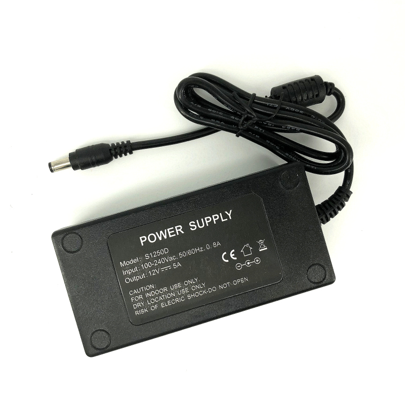 Τροφοδοτικό 12V DC 5ah 5000mA Power Supply S1250D