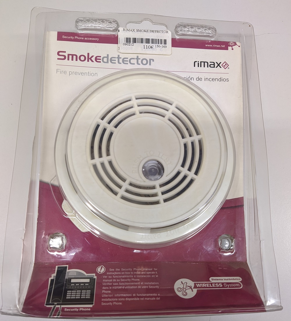 RIMAX SMOKE DETECTOR Ανιχνευτής Καπνού