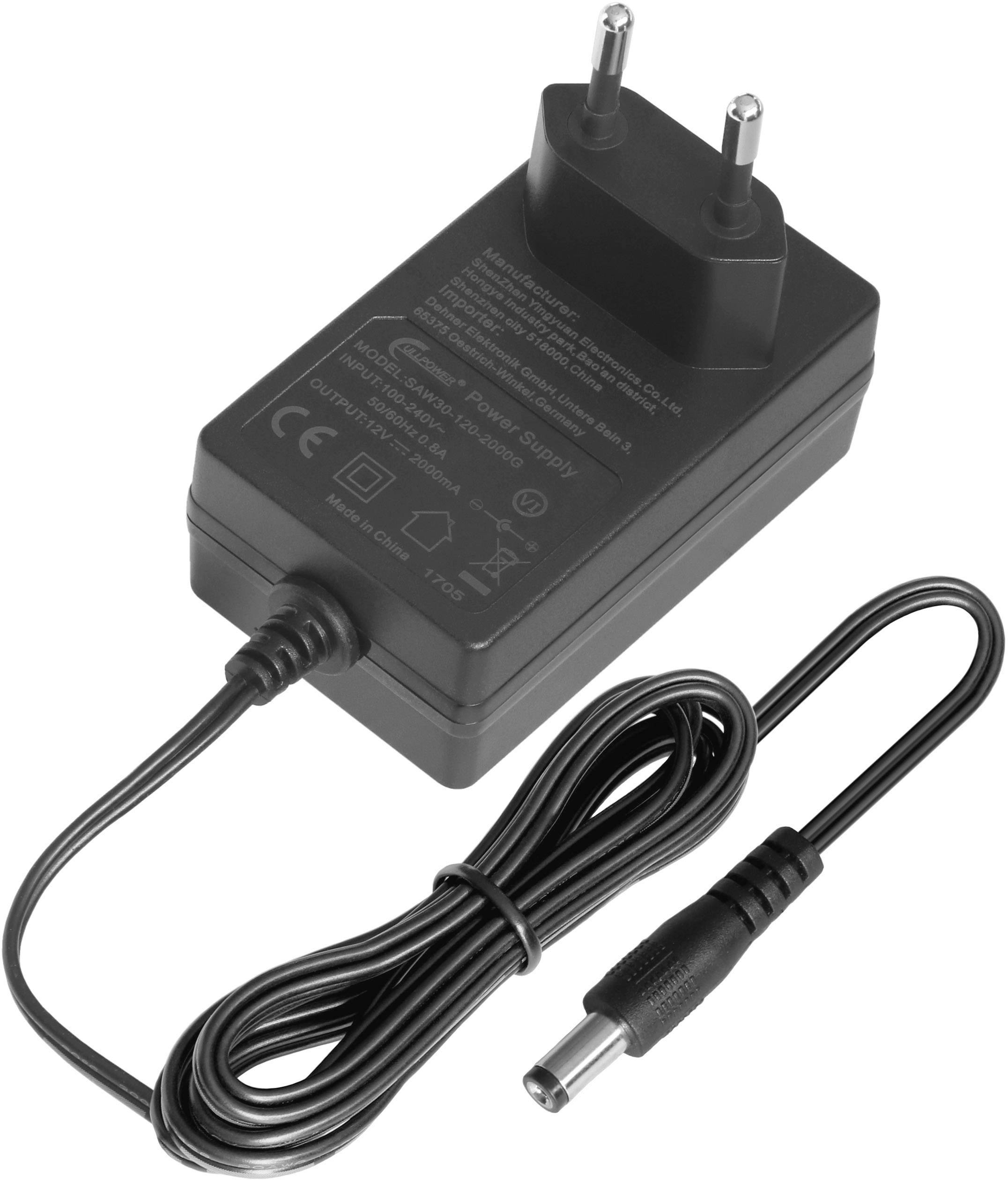 Τροφοδοτικό Power Adapter 24VDC 800mA  SAW30-240-0800G