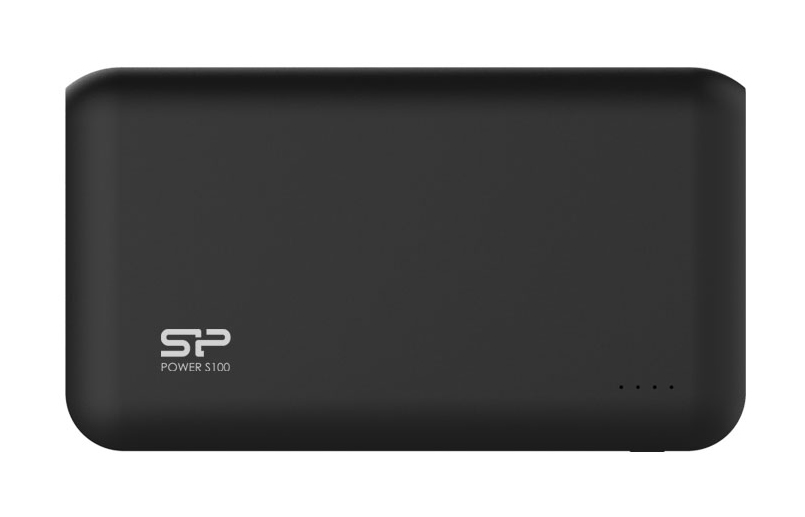 SILICON POWER Power Bank S100 10000mAh 2x USB Output Black SILICON POWER Power Bank S100 10000mAh 2x USB Output Black