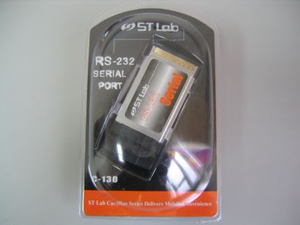 ST LAB SERIAL PORT PCMCIA to Serial CARDBUS (αντί USB to RS-232) ST LAB SERIAL PORT PCMCIA to Serial CARDBUS (αντί USB to RS-232)