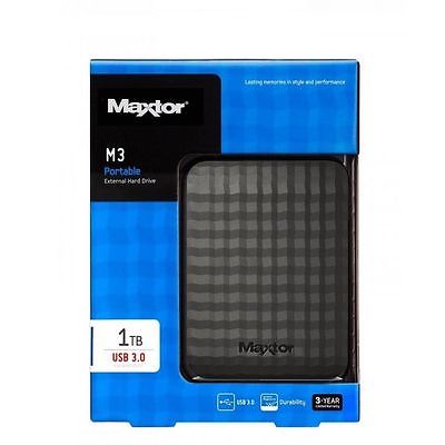 Eξωτερικός Δίσκος Maxtor 2,5'' M3 Portable 500Gb USB 3.0 Black Eξωτερικός Δίσκος Maxtor 2,5'' M3 Portable 500Gb USB 3.0 Black