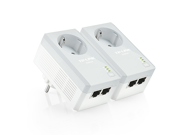 TP-LINK Powerline TL-PA4020PKIT PASSTHROUGH 2xLAN TP-LINK Powerline TL-PA4020PKIT PASSTHROUGH 2xLAN