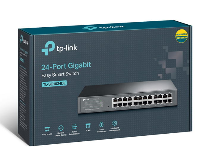 TP-LINK Switch TL-SG1024DE 24Ports Gigabit Managed Lifetime