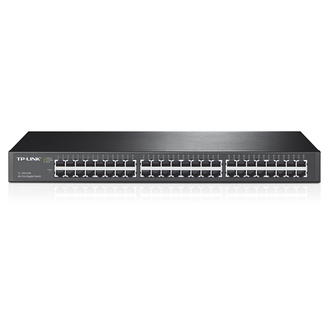 TP-LINK Switch 48PORT 10/100/1000 Rackmount TL-SG1048