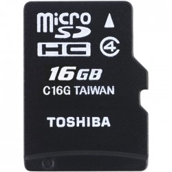 Toshiba micro SD HC High Speed 16GB Class 4 M102 Toshiba micro SD HC High Speed 16GB Class 4 M102