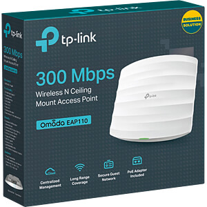 TP-Link EAP110 Access Point 300Mbps 2.4GHz WiFi POE
