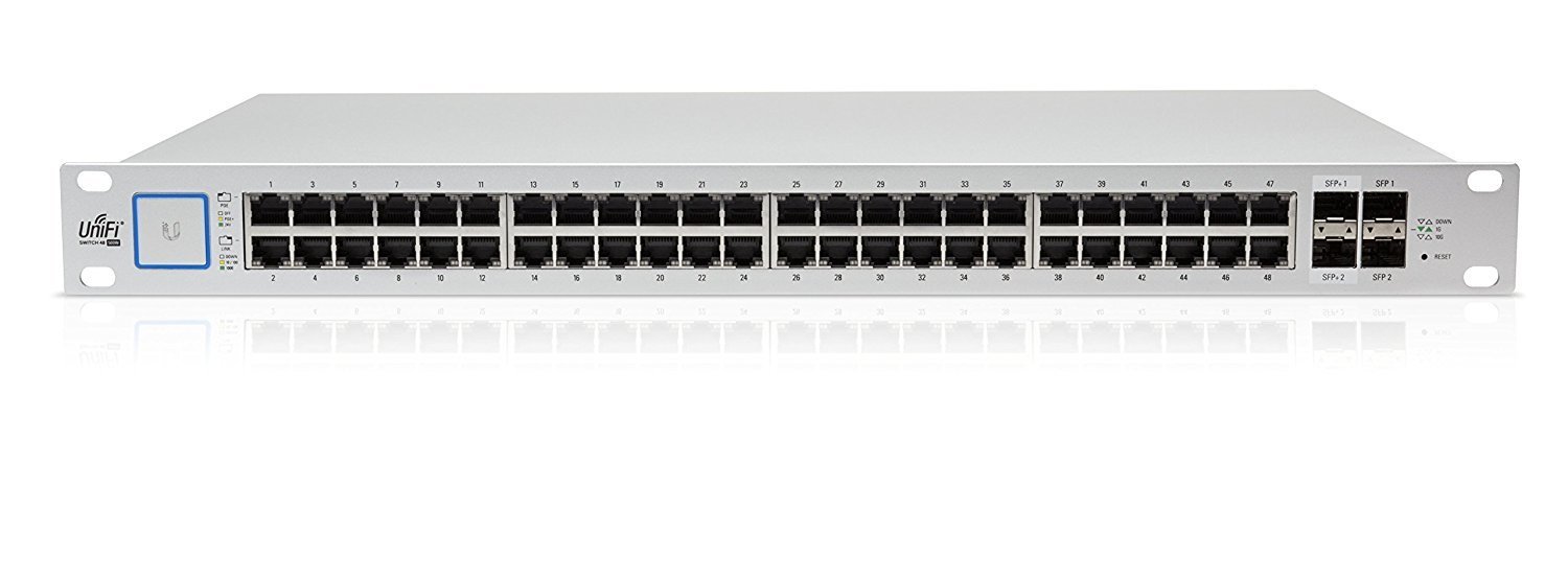 UniFi Switch 48 Port Managed PoE+ 500W Gigabit SFP US-48-500W UniFi Switch 48 Port Managed PoE+ 500W Gigabit SFP US-48-500W