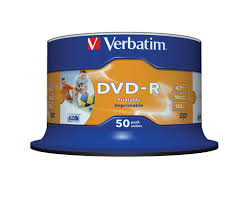 VERBATIM DVD-R 4.7 GB 16x Cake Box (πακέτο 50 τεμαχίων) 43533 VERBATIM DVD-R 4.7 GB 16x Cake Box (πακέτο 50 τεμαχίων) 43533