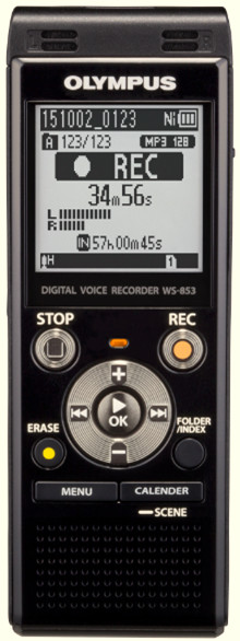 Olympus WS-853 Digital Voice Recorder+Music Player 8Gb + SD