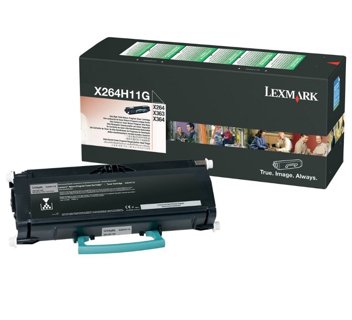 Toner Lexmark Black X264H11G X264/363/364 9000 pages X264