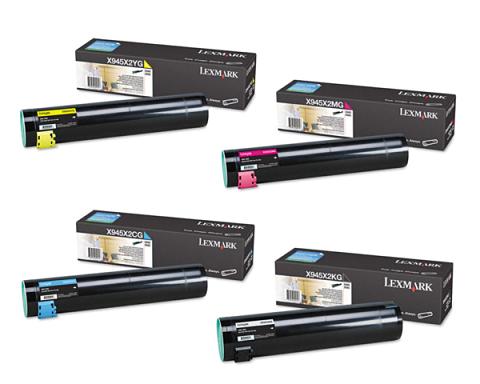 Toner Lexmark X945X2YG Yellow 22000p