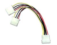Καλώδιο Τροφοδοσίας Molex to 2 Molex 5,25" (y-Splitter)