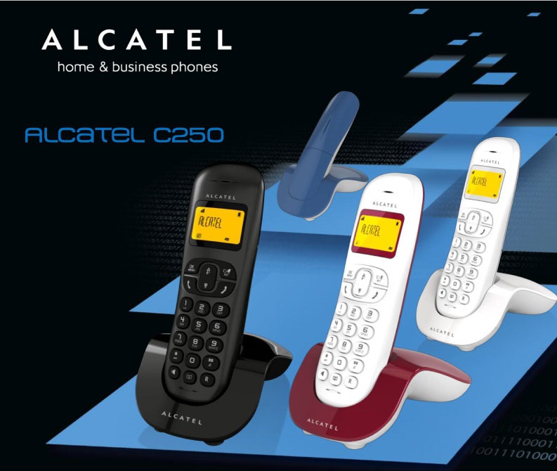 Aσύρματο Τηλέφωνο Alcatel C250 Blue Aσύρματο Τηλέφωνο Alcatel C250 Blue