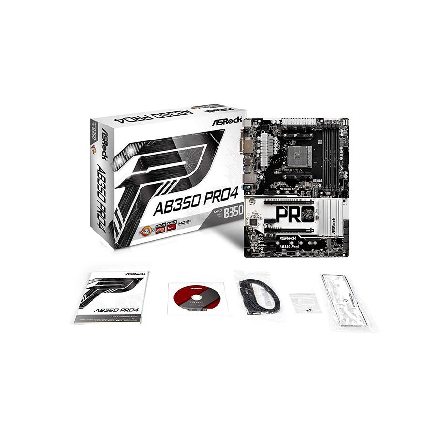 Μητρική AMD Asrock AB350/PRO4 ATX AM4/AMD-AB350 4DDR4 1PCIE16 Μητρική AMD Asrock AB350/PRO4 ATX AM4/AMD-AB350 4DDR4 1PCIE16