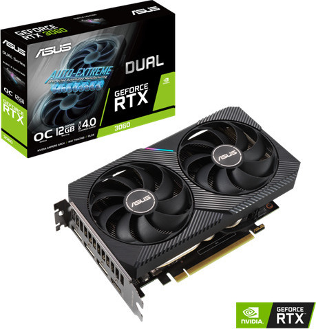 Κάρτα Γραφικών ASUS DUAL-RTX3060 OC 12GB GDDR6 Κάρτα Γραφικών ASUS DUAL-RTX3060 OC 12GB GDDR6