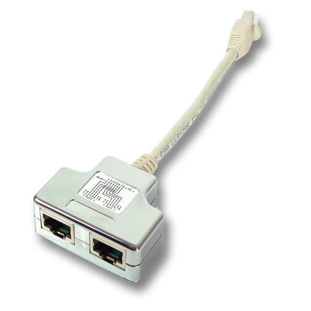 Διακλαδωτής Φωνής- Φωνής RJ45 2p Doubler ISDN/RJ11 Voice - Voice