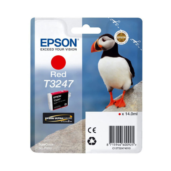 Μελάνι Epson T3247 RED 14.0 ml C13T32474010 SC-P400