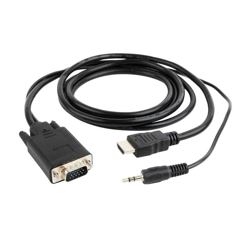 Καλώδιο και Adaptor HDMI to VGA Adapter 1,8m