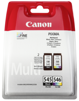 Canon MultiPack PG545/CL-546 C/M/Y/BK Canon MultiPack PG545/CL-546 C/M/Y/BK