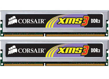 CORSAIR XMS3 4GB kit/1333MHz/DDR3/PC-10600 TW3X4G1333C9A CORSAIR XMS3 4GB kit/1333MHz/DDR3/PC-10600 TW3X4G1333C9A