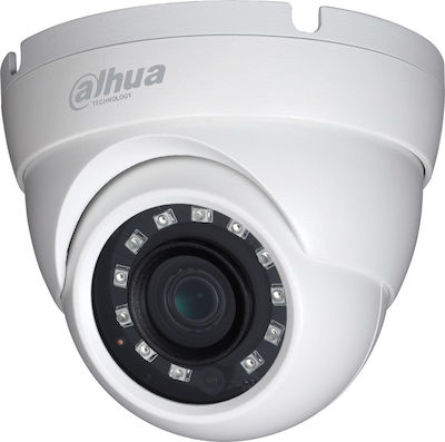 Dahua HAC-HDW1200M-Black Dome Κάμερα υπερύθρων 2MP IP67/2.8mm
