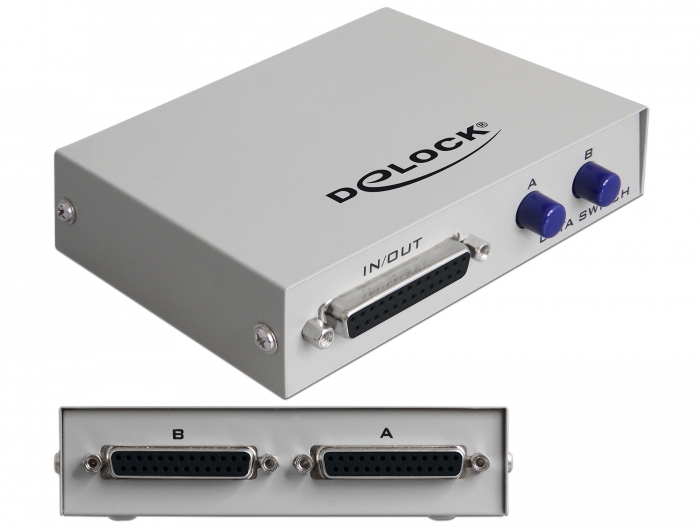 Data Switch 25pin 1 PC to 2 Printer / 25 pin Parallel Sub-D 25p Data Switch 25pin 1 PC to 2 Printer / 25 pin Parallel Sub-D 25p