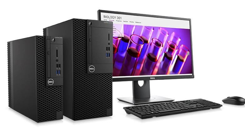 DELL PC OptiPlex 3050 SFF i5-7500 8Gb-256SSD W10/11P #RFB 2YW