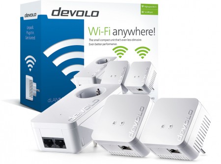DEVOLO Powerline dLAN 550 WiFi Network Kit 9645 DEVOLO Powerline dLAN 550 WiFi Network Kit 9645