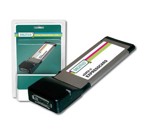 Digitus ExpressCard to e-Sata II DS-31101 Digitus ExpressCard to e-Sata II DS-31101