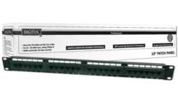 DIGITUS 19" CAT 5e patch panel 24-port DN-91524U