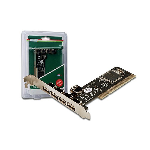 DIGITUS ΚΑΡΤΑ PCI ΕΠΕΚΤΑΣΗΣ USB 5 ΘΥΡΩΝ DS-33220 DIGITUS ΚΑΡΤΑ PCI ΕΠΕΚΤΑΣΗΣ USB 5 ΘΥΡΩΝ DS-33220